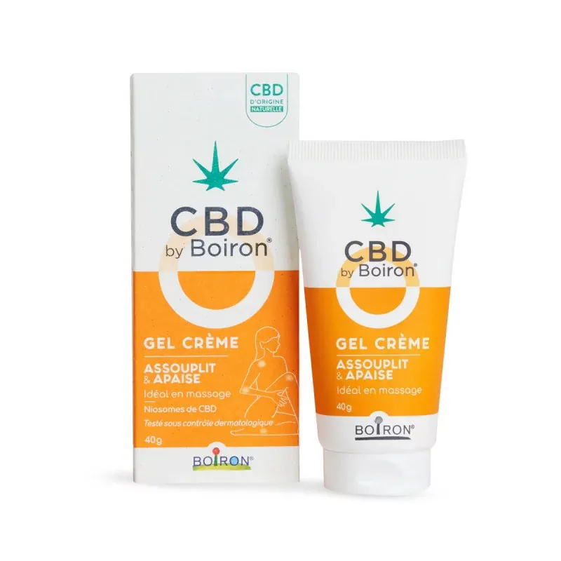 CBD by Boiron Gel Crème 40g - Univers Pharmacie