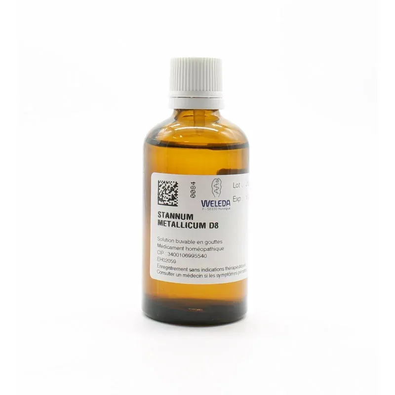 Weleda Stannum Metallicum D8 60ml - Univers Pharmacie