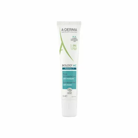 A-Derma Biology AC Fluide Anti-imperfections Anti-marques Bio 40ml - Univers Pharmacie