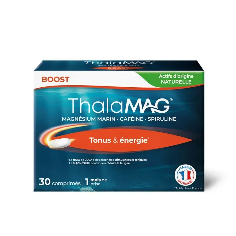 Thalamag Tonus et Energie 30 comprimés - Univers Pharmacie Thalamag Tonus et Energie 30 comprimés - Univers Pharmacie