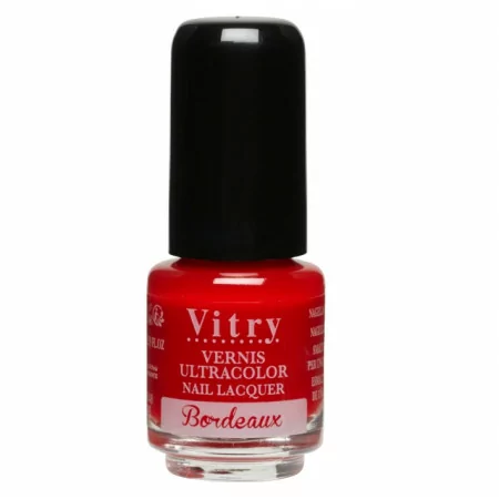 Vitry Vernis à Ongles Bordeaux 4ml - Univers Pharmacie