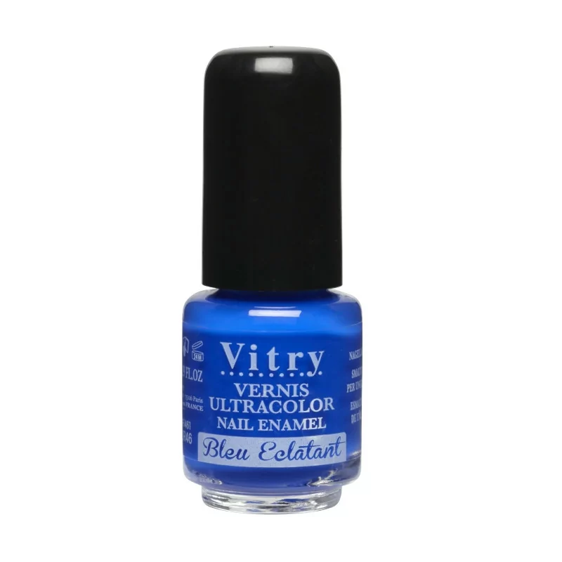 Vitry Vernis à Ongles Bleu Eclatant 4ml - Univers Pharmacie