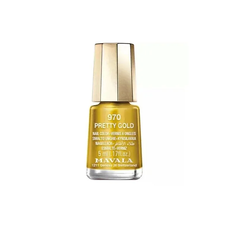 Mavala Vernis à Ongles 970 Pretty Gold 5ml - Univers Pharmacie