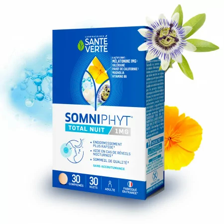 Somniphyt Total Nuit 1mg 30 comprimés - Univers Pharmacie