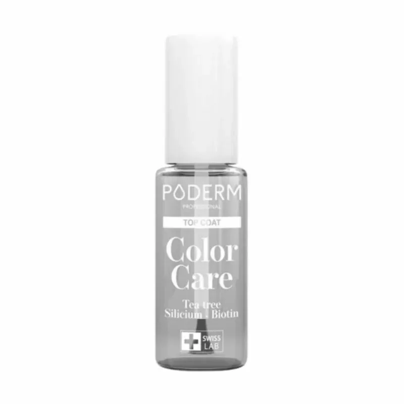 Poderm Color Care Top Coat Tea Tree 8ml - Univers Pharmacie