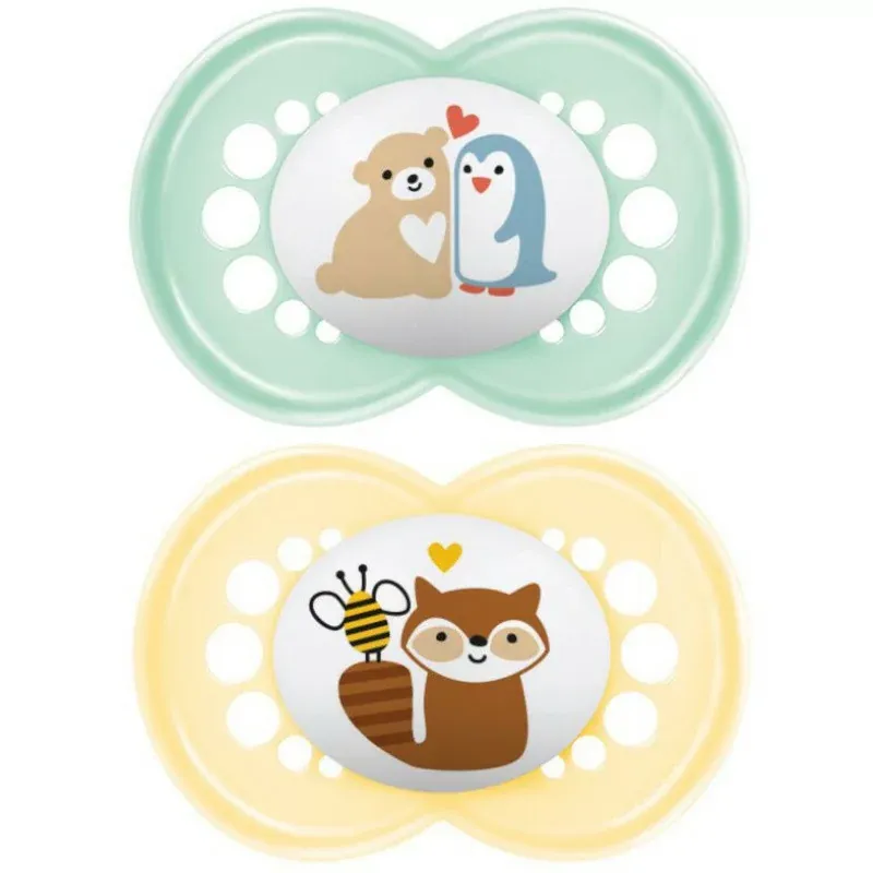 Mam Original Sucette 6+mois Animaux X2 - Univers Pharmacie