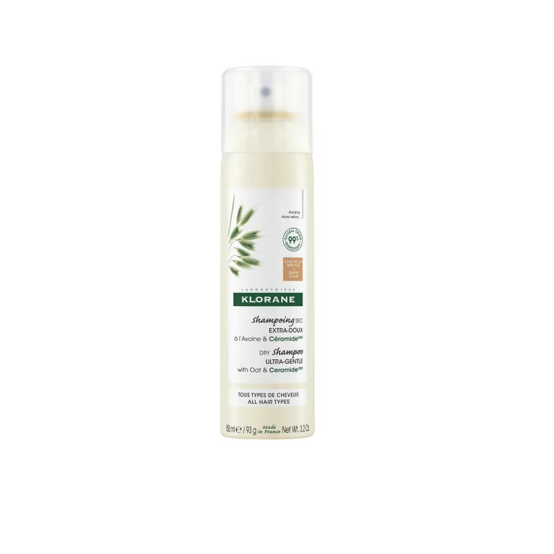 Klorane Shampoing Sec Extra-doux Cheveux Bruns 150ml - Univers Pharmacie