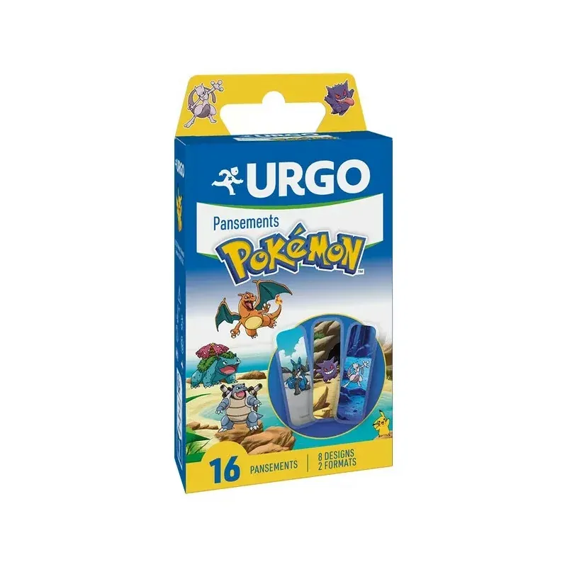 Urgo Pansements Pokémon X16 - Univers Pharmacie