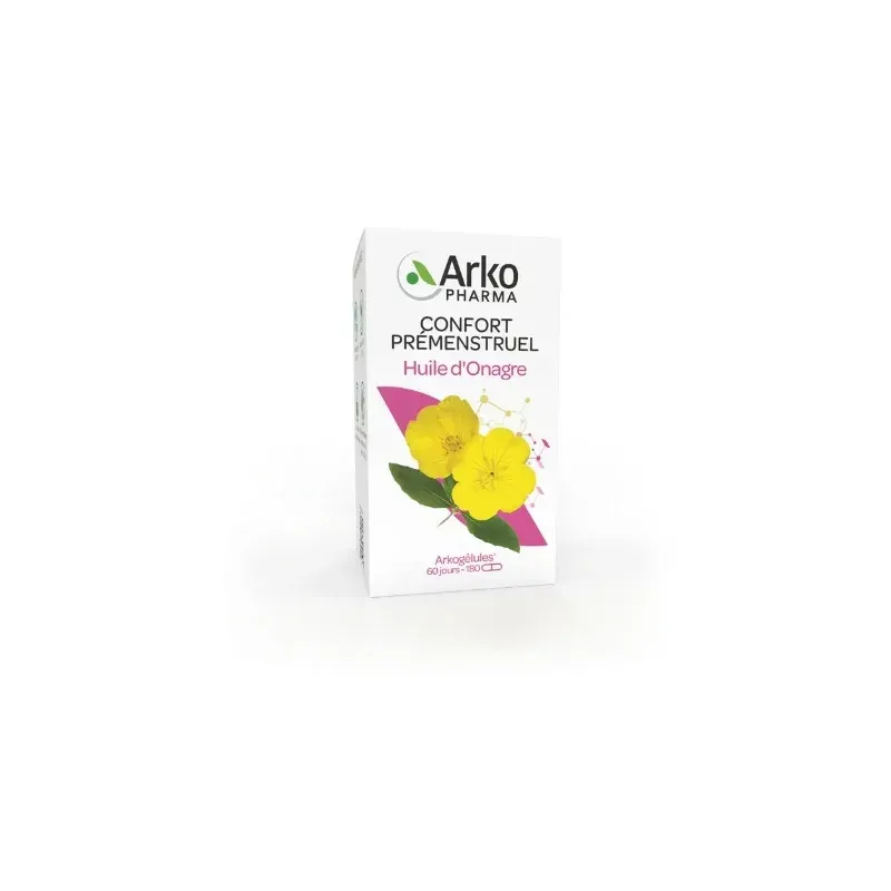 Arkopharma Arkogélules Huile d'Onagre 180 gélules - Univers Pharmacie
