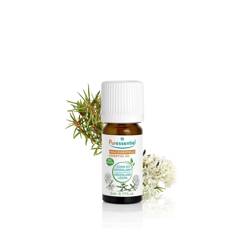 Puressentiel Huile Essentielle Lédon du Groenland Bio 5ml - Univers Pharmacie