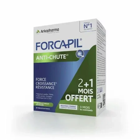 Arkopharma Forcapil Anti-chute 90 comprimés - Univers Pharmacie