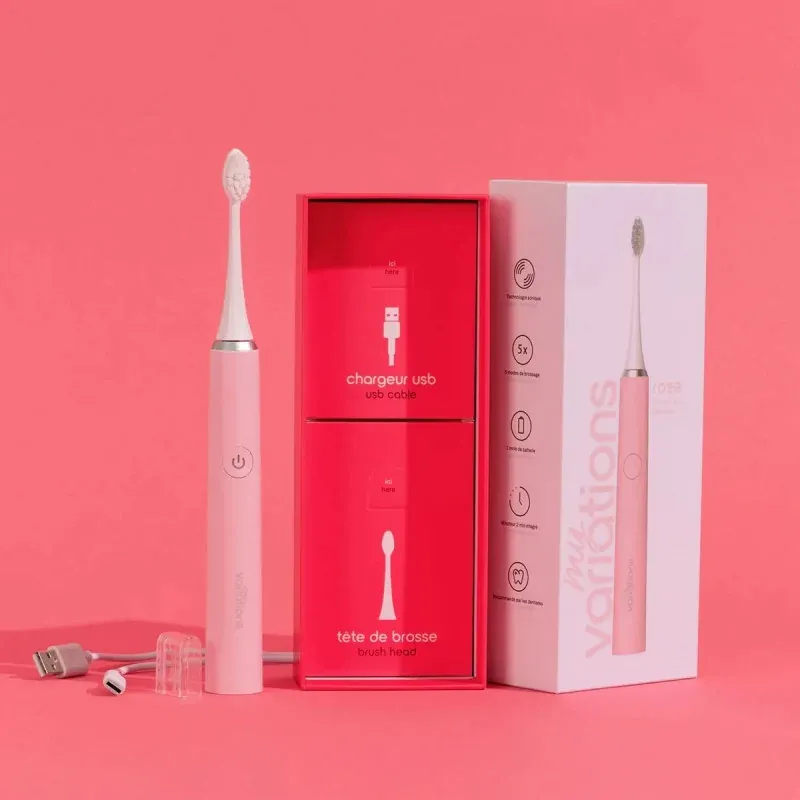 My Variations Brosse à Dents Electrique Sonique Rose - Univers Pharmacie