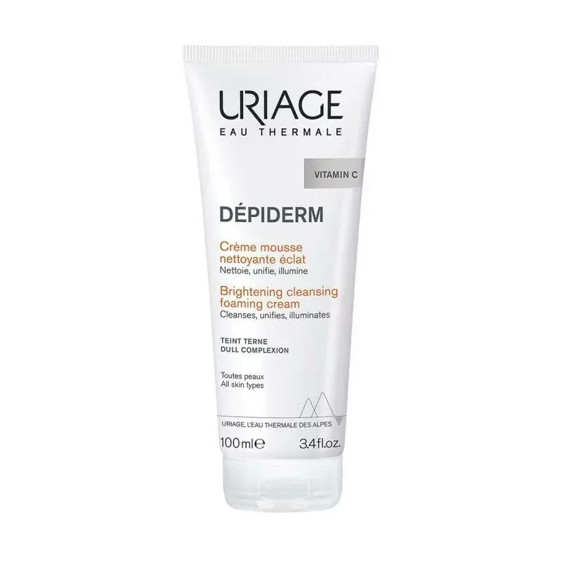 Uriage Dépiderm Crème Mousse Nettoyante Eclat 100ml - Univers Pharmacie