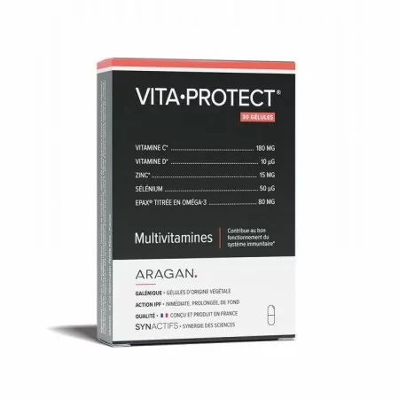 SynActifs VitaProtect 30 gélules - Univers Pharmacie