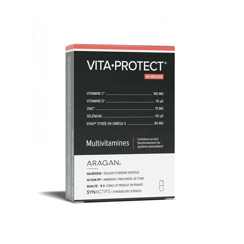 SynActifs VitaProtect 30 gélules - Univers Pharmacie