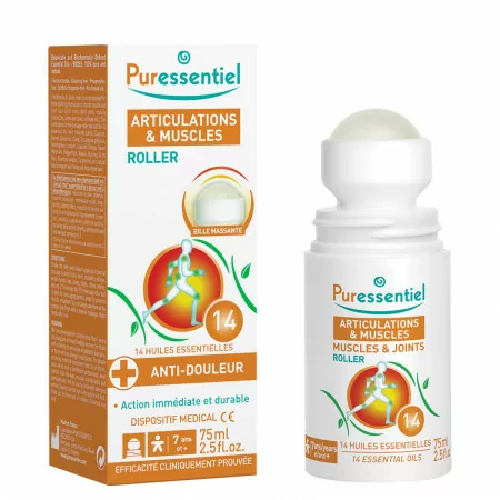 Puressentiel Articulations & Muscles Roller 75ml - Univers Pharmacie