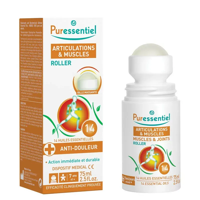 Puressentiel Articulations & Muscles Roller 75ml - Univers Pharmacie