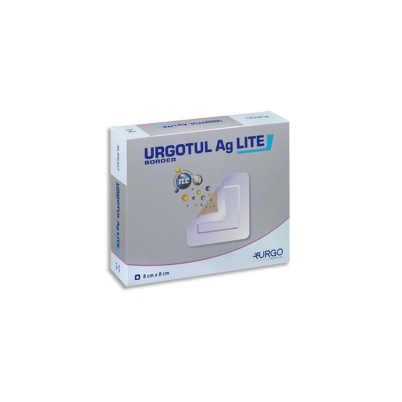 Urgotul AG Lite Border 8X8cm 16 pièces - Univers Pharmacie