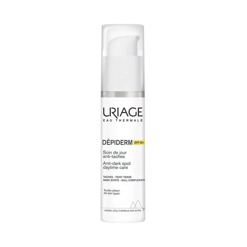 Uriage Dépiderm SPF 50+ Soin de Jour Anti-taches 30ml - Univers Pharmacie Uriage Dépiderm SPF 50+ Soin de Jour Anti-taches 30ml - Univers Pharmacie