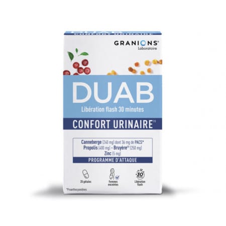 Granions Confort Urinaire 20 gélules - Univers Pharmacie