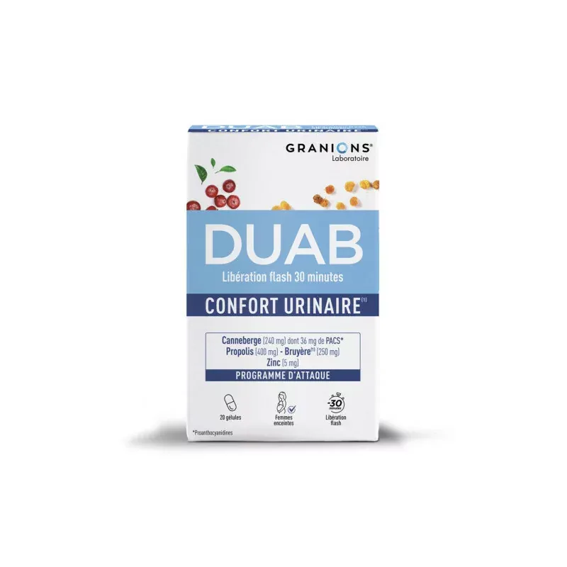 Granions Confort Urinaire 20 gélules - Univers Pharmacie