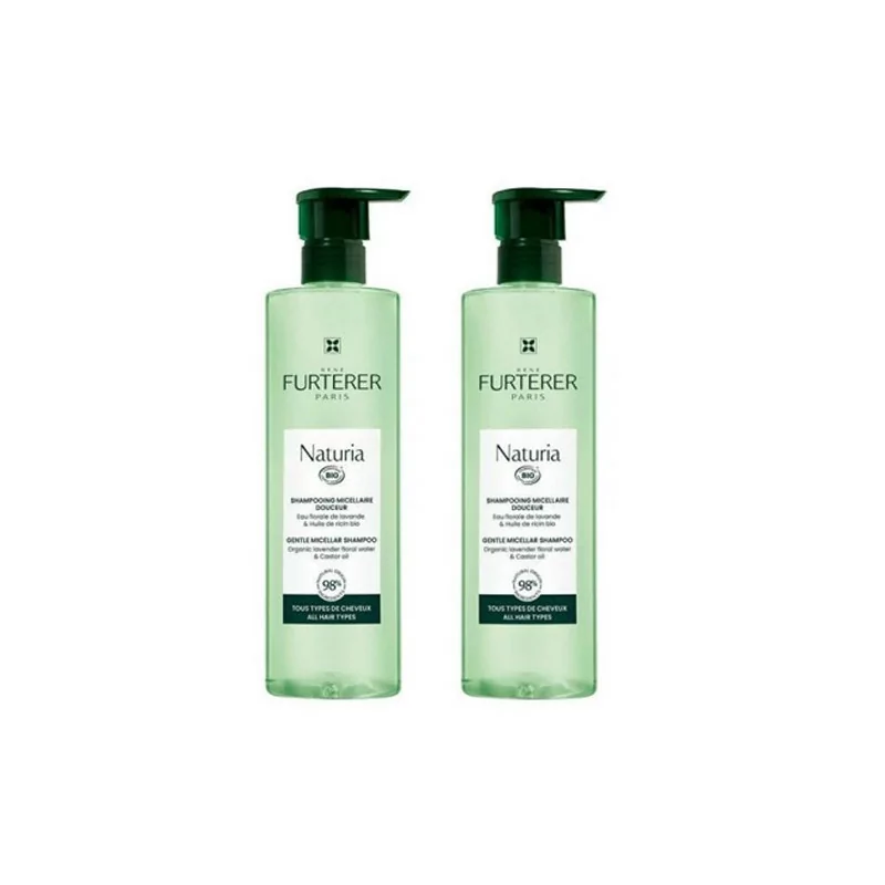 Furterer Naturia Bio Shampooing Micellaire Douceur 2X400ml - Univers Pharmacie