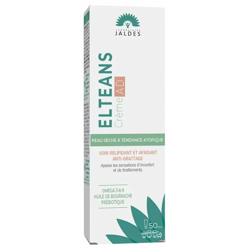 Elteans Crème AD Soin Relipidant et Apaisant Anti-grattage 50ml - Univers Pharmacie
