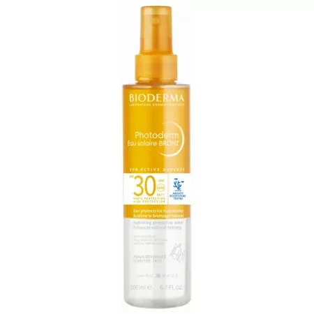 Bioderma Photoderm Eau Solaire BRONZ SPF30 200ml - Univers Pharmacie