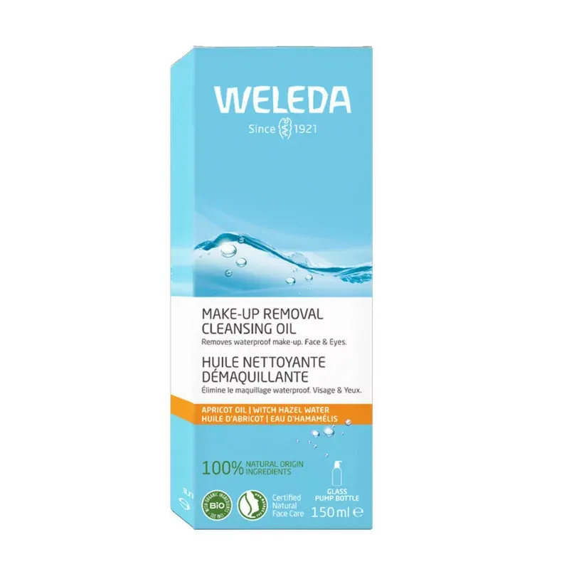 Weleda Huile Nettoyante Démaquillante Bio 150ml - Univers Pharmacie