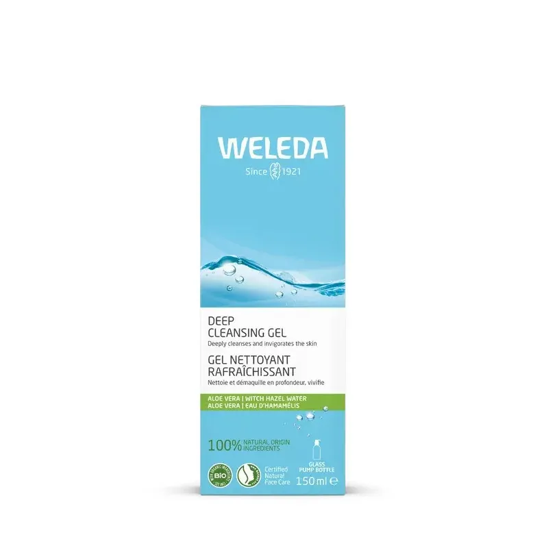 Weleda Gel Nettoyant Rafraîchissant Bio 150ml - Univers Pharmacie