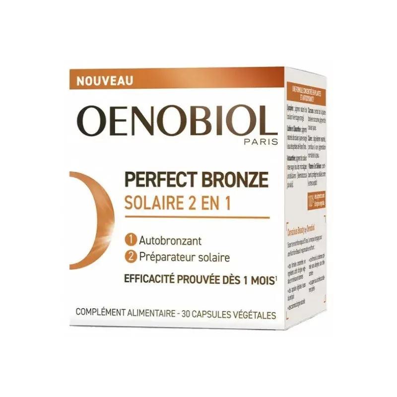 Oenobiol Perfect Bronze Autobronzant 30 capsules