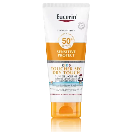 Eucerin Sensitive Protect Kids Gel-crème SPF50+ 200ml - Univers Pharmacie