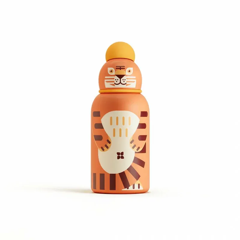 Waterdrop Gourde Enfant Inox Tilly Tiger 400ml - Univers Pharmacie