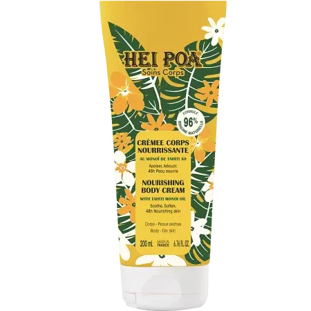 Hei Poa Crème Corps Nourrissante Monoï 200ml - Univers Pharmacie