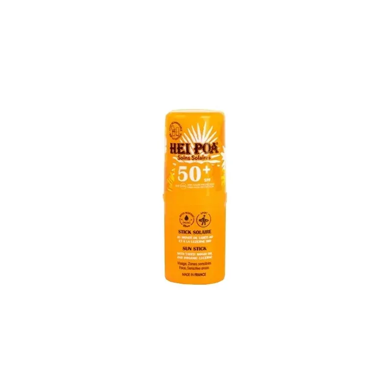 Hei Poa Stick Solaire SPF50+ Monoï 15g - Univers Pharmacie