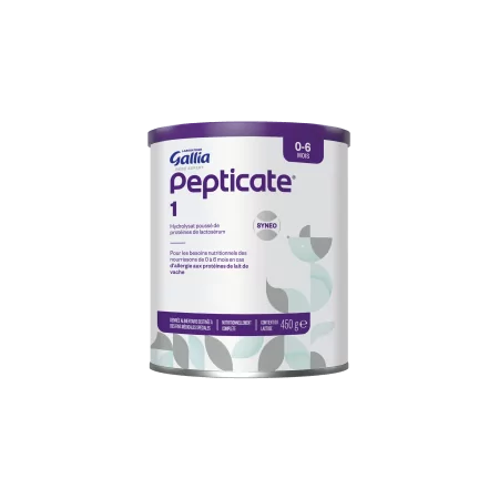 Gallia Pepticate Syneo 0-6 mois 450g - Univers Pharmacie