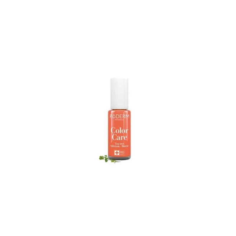 Poderm Color Care Vernis à Ongles Tea Tree Mangue 8ml