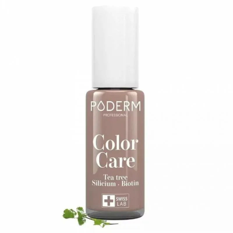 Poderm Color Care Vernis à Ongles Tea Tree Taupe 8ml - Univers Pharmacie