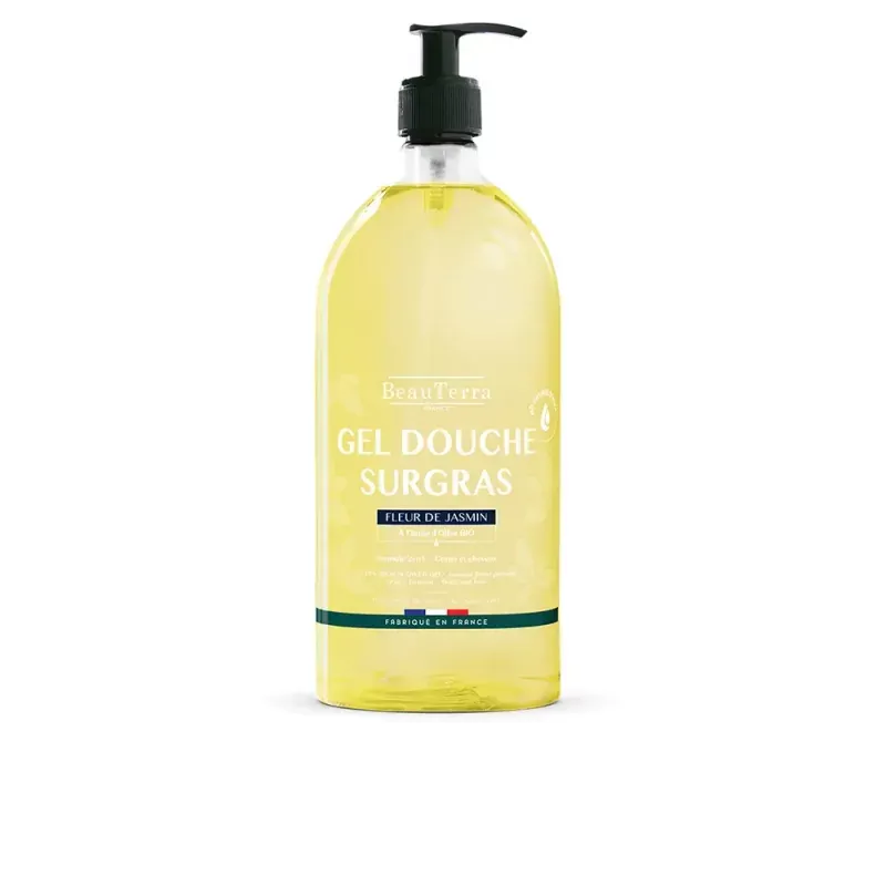 BeauTerra Gel Douche Surgras Fleur de Jasmin 1L