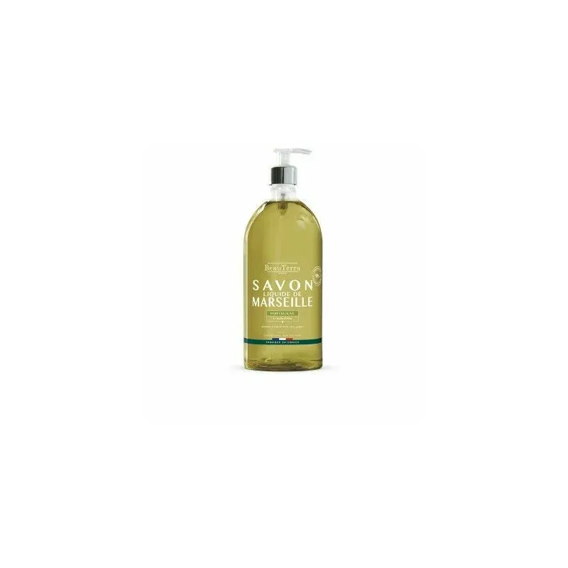 BeauTerra Gel Douche Surgras Olive 1L - Univers Pharmacie