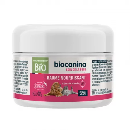 Biocanina Baume Nourrissant Bio Propolis 50g - Univers Pharmacie