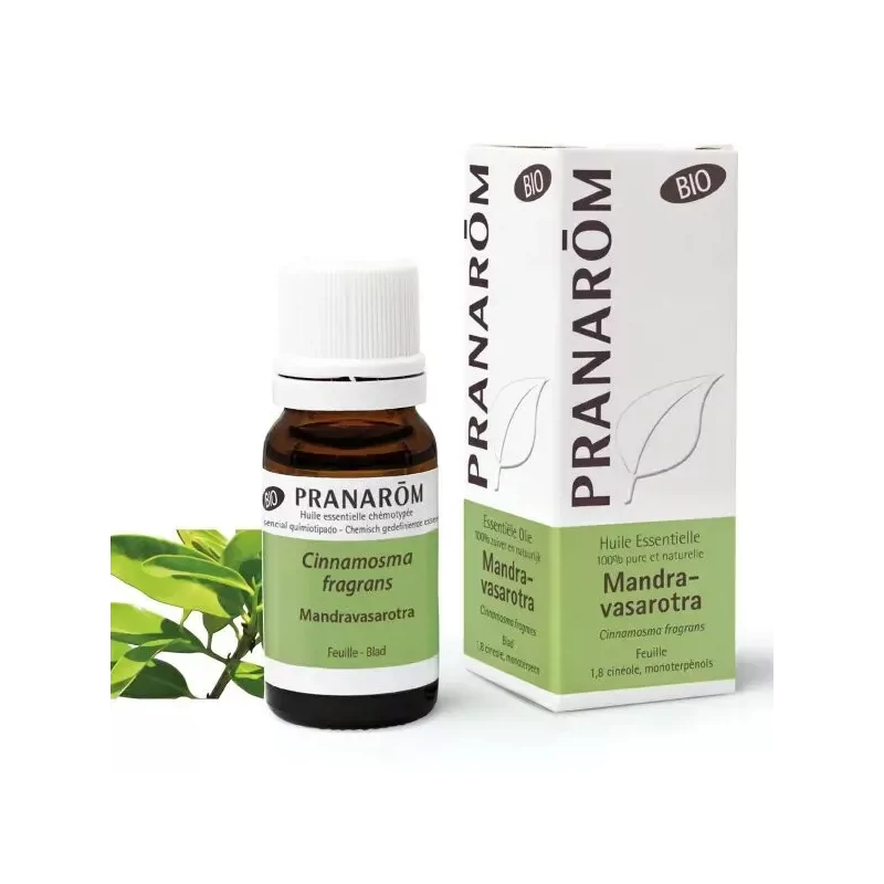 Pranarom Huile Essentielle Mandravasarotra Bio 10ml - Univers Pharmacie