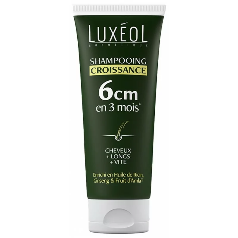 Luxéol Shampooing Croissance 200ml - Univers Pharmacie