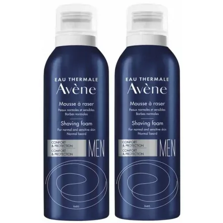 Avène Men Mousse à Raser 2X200ml - Univers Pharmacie