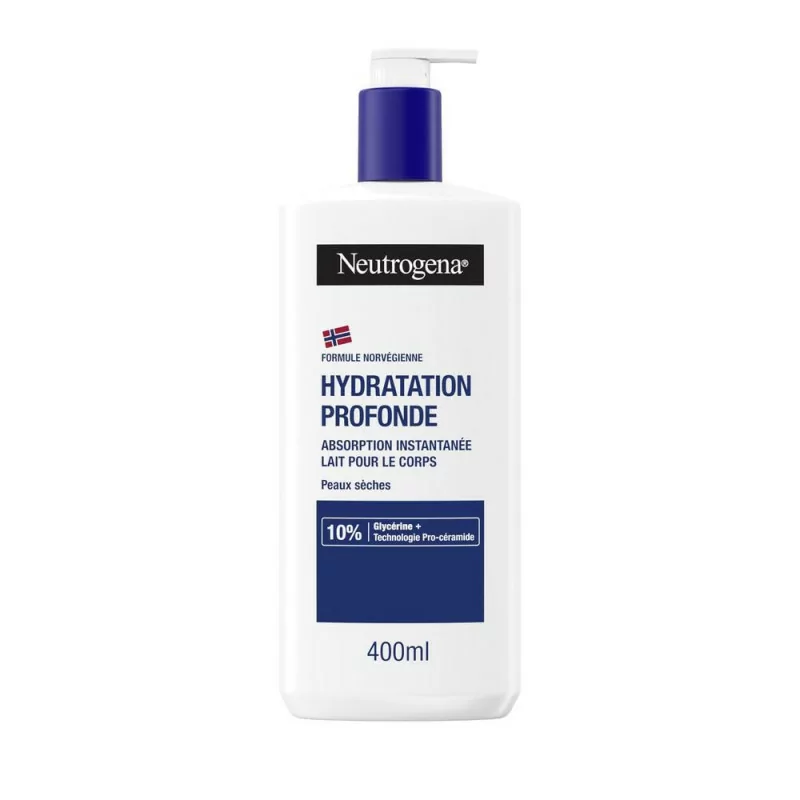 Neutrogena Hydratation Profonde Lait Corps 400ml - Univers Pharmacie