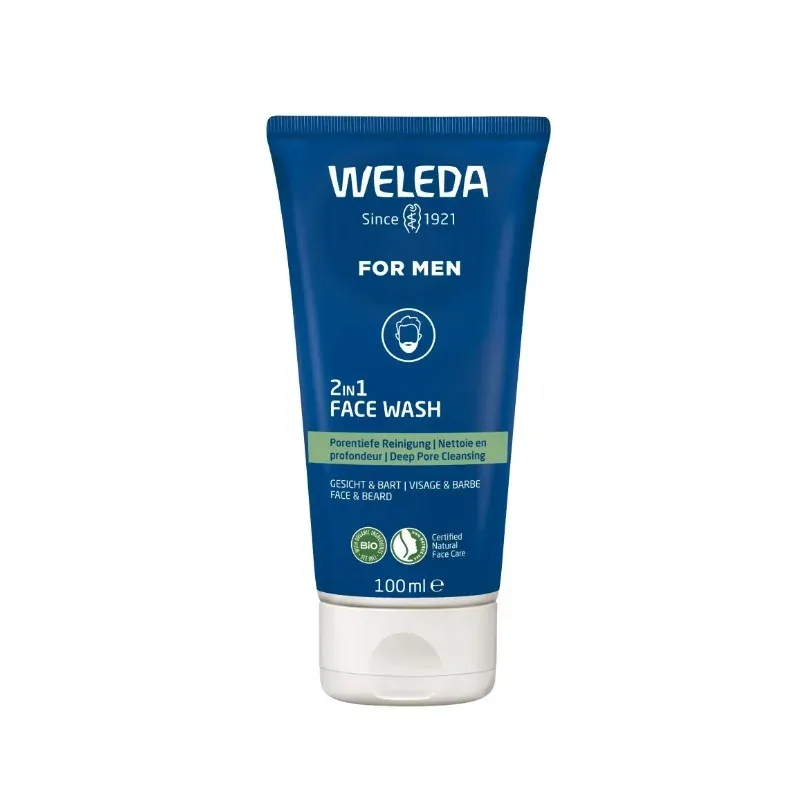 Weleda For Men Gel Nettoyant 2en1 100ml - Univers Pharmacie
