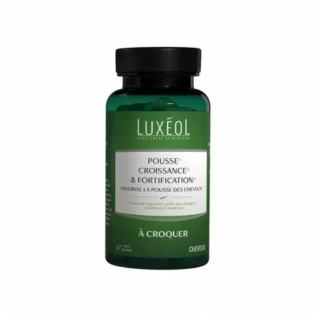 Luxéol Pousse Croissance & Fortification Cheveux 30 comprimés - Univers Pharmacie