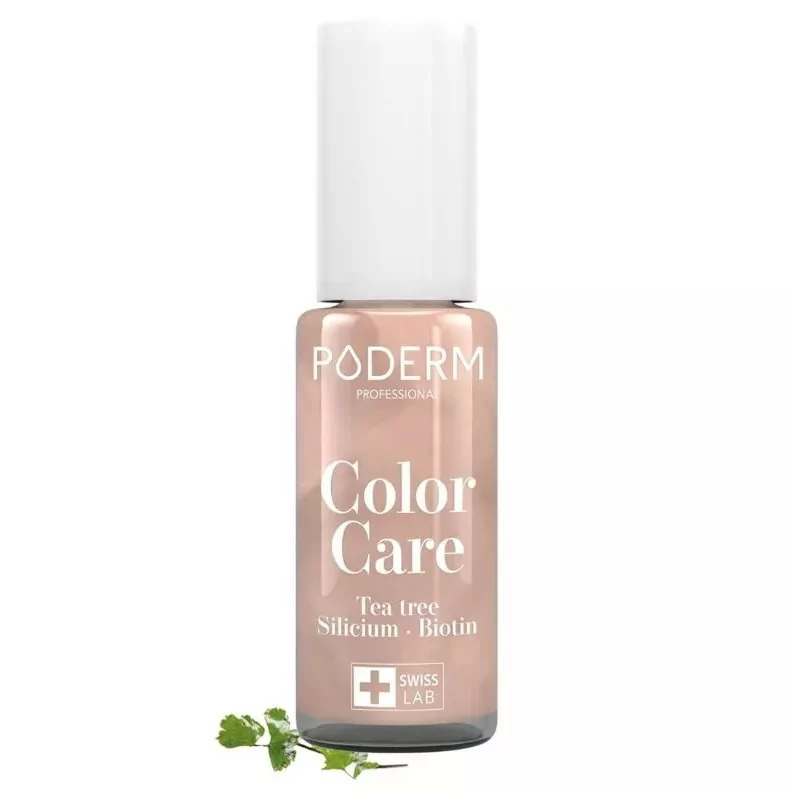 Poderm Color Care Vernis à Ongles Tea Tree Or Brillant 8ml - Univers Pharmacie