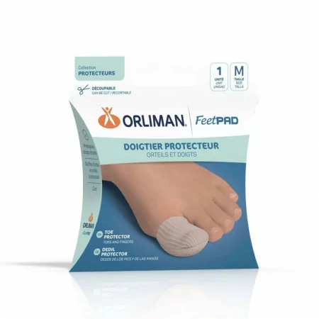Orliman FeetPad Doigtier Protecteur Orteils et Doigts Taille M - Univers Pharmacie