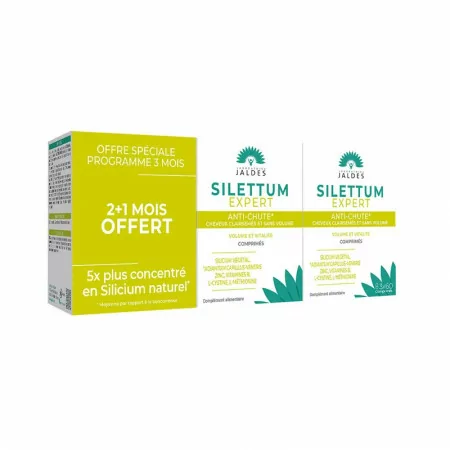 Silettum Expert Anti-chute 3X60 comprimés - Univers Pharmacie